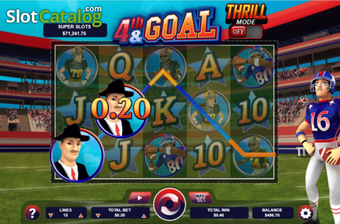 Скрин5. 4th and Goal слот