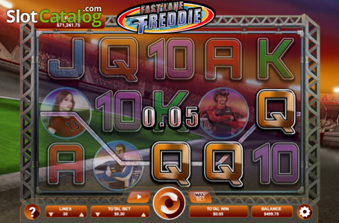 Скрин3. Fast Lane Freddie слот