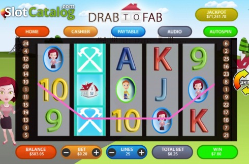 Скрин4. Drab to Fab слот