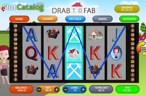 Скрин5. Drab to Fab слот