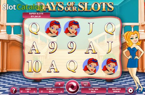 Скрин2. Days of Our Slots слот
