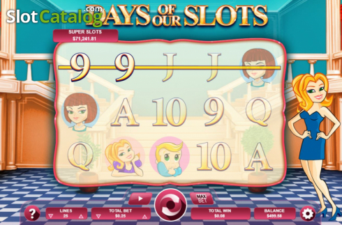 Скрин3. Days of Our Slots слот