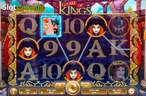 Скрин4. Game of Kings слот