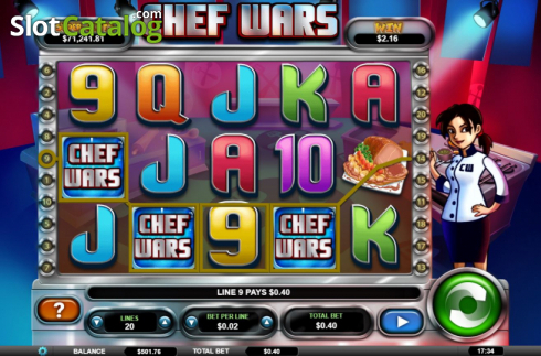 Скрин3. Chef Wars слот
