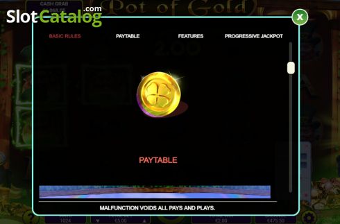 Скрин7. Pot of Gold слот