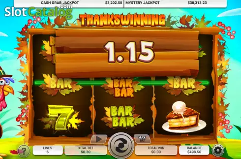 Скрин3. Thankswinning слот