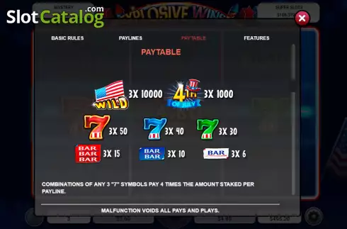 Скрин8. Explosive Wins слот