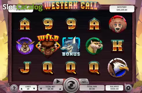 Скрин2. Western Call слот