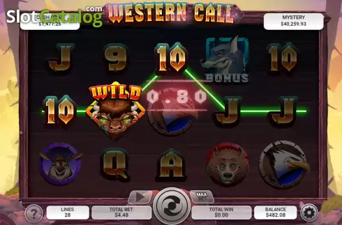 Скрин3. Western Call слот
