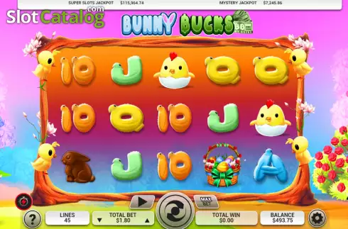 Скрин2. Bunny Bucks слот