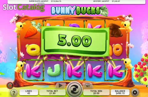 Скрин4. Bunny Bucks слот