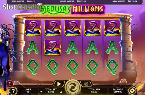 Скрин2. Medusa Millions слот
