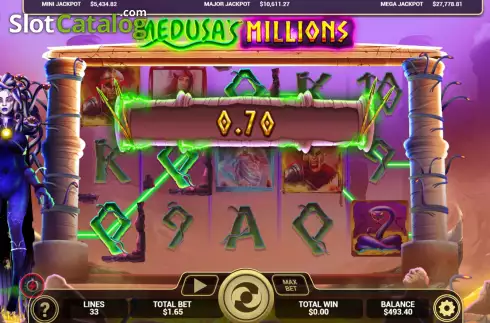 Скрин3. Medusa Millions слот