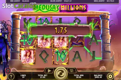 Скрин4. Medusa Millions слот