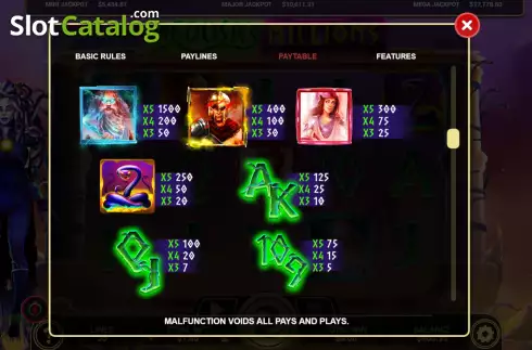 Скрин8. Medusa Millions слот