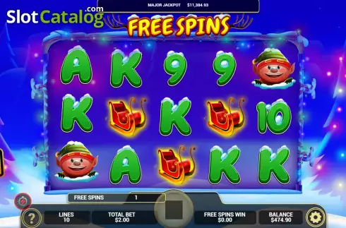 Скрин6. Rudolphs Ride (Arrows Edge) слот