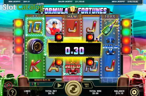 Скрин4. Formula Fortunes слот