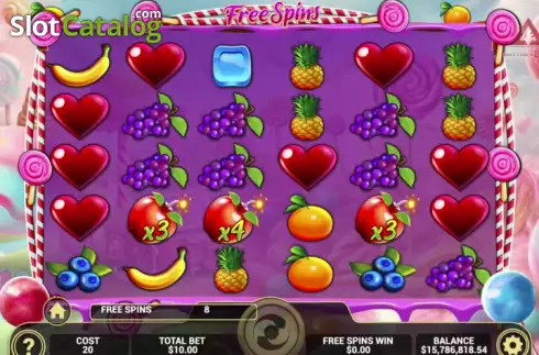Скрин2. Fruit Blitz слот