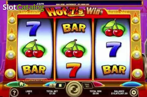 Скрин2. Hot 7's Win слот