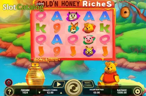 Скрин2. Gold'n Honey Riches слот