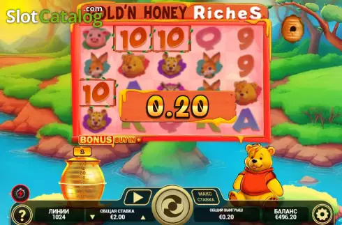 Скрин3. Gold'n Honey Riches слот