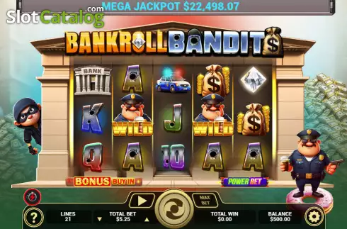 Скрин2. Bankroll Bandits слот