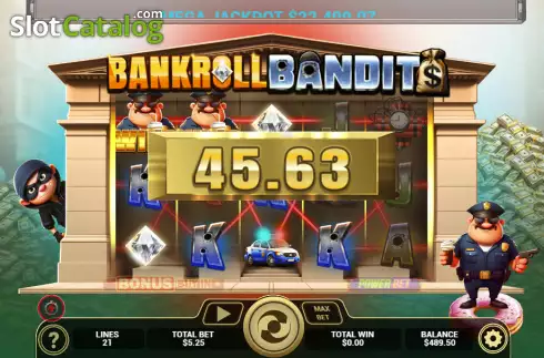 Скрин3. Bankroll Bandits слот