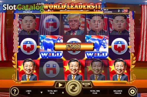 Скрин3. World Leaders II слот