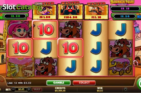 Скрин4. Bonanza Town Sheriff Sherry слот