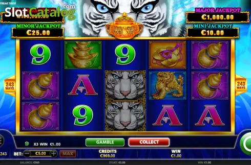 Скрин4. Feature Streak Tiger слот