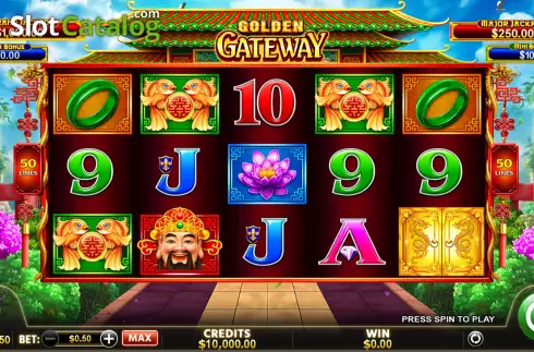 Скрин2. Golden Gateway слот