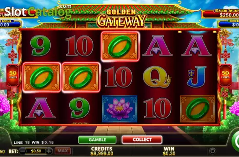 Скрин3. Golden Gateway слот