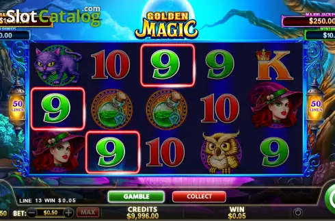Скрин3. Golden Magic слот