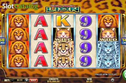 Скрин2. Ultra Stack Lion слот