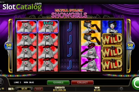 Скрин4. Ultra Stack Showgirls слот