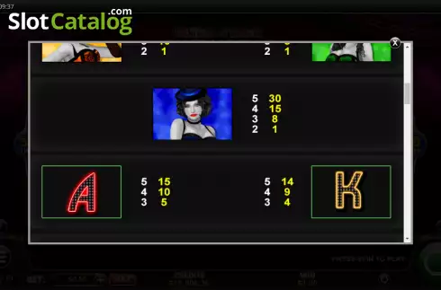 Скрин8. Ultra Stack Showgirls слот