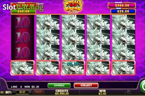 Скрин4. Wheels Go Round Orb Legend слот