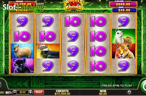 Скрин2. Wheels Go Round Sun Dynasty слот