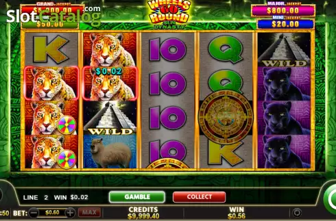 Скрин3. Wheels Go Round Sun Dynasty слот