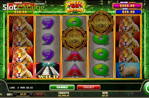 Скрин4. Wheels Go Round Sun Dynasty слот