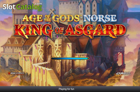 Скрин2. Age of the Gods Norse King of Asgard слот