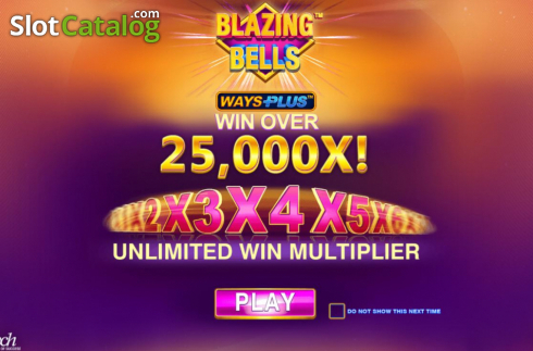 Скрин2. Blazing Bells слот