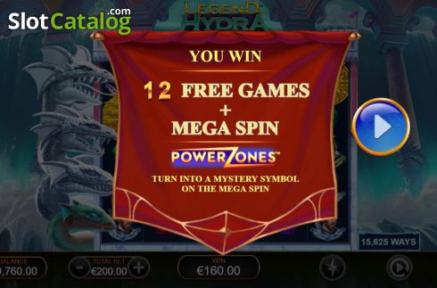 Скрин4. Legend of Hydra Power Zones слот