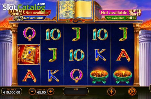 Скрин2. Age of the Gods Book of Oracle слот