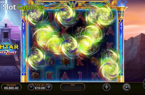 Скрин7. Ishtar Power Zones слот