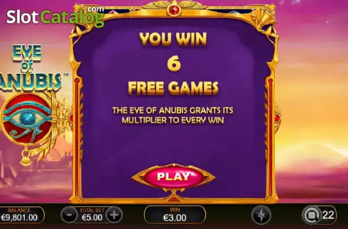 Скрин7. Eye of Anubis слот