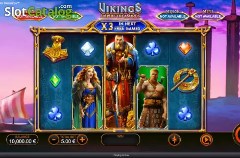 Скрин2. Vikings Empire Treasures слот