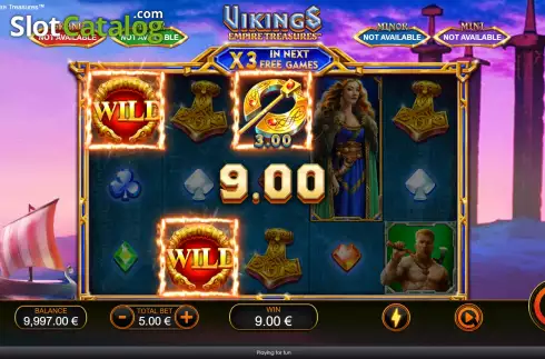 Скрин4. Vikings Empire Treasures слот