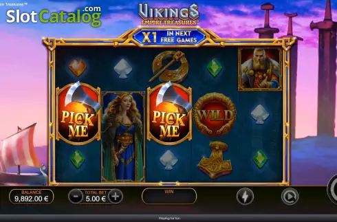 Скрин5. Vikings Empire Treasures слот