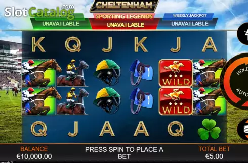 Скрин3. Cheltenham: Sporting Legends слот